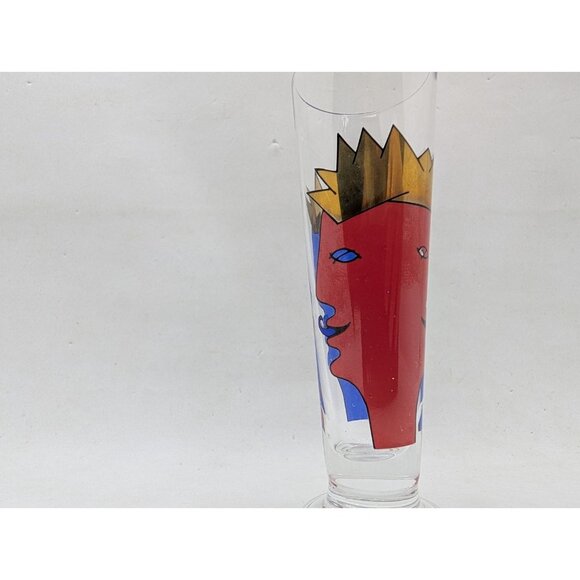 Rare Ritzenhoff Shot Glass 4.5” Schnapps by Artist Ambrogio Pozzi 1997 READ - Picture 10 of 12